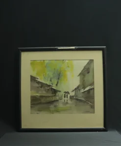 landscape painting contemporary arts front view