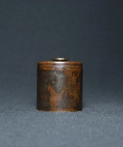 bottle bronze collectible front view