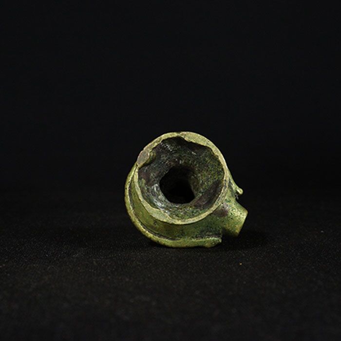 shiva lingam bronze sculpture bottom view