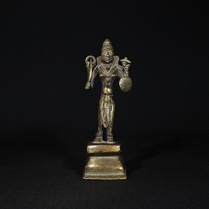 kali bronze sculpture front view