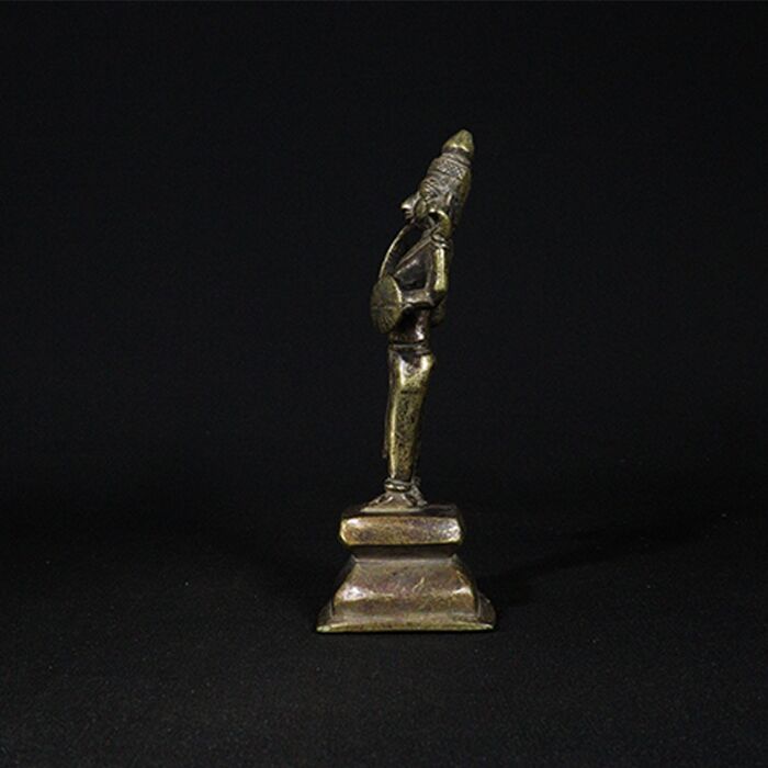 kali bronze sculpture side view 2